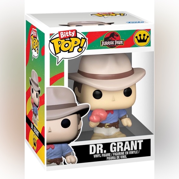 Funko Pop Bitty Rides, Dr. Grant with Jurassic SUV - Picture 3 of 3